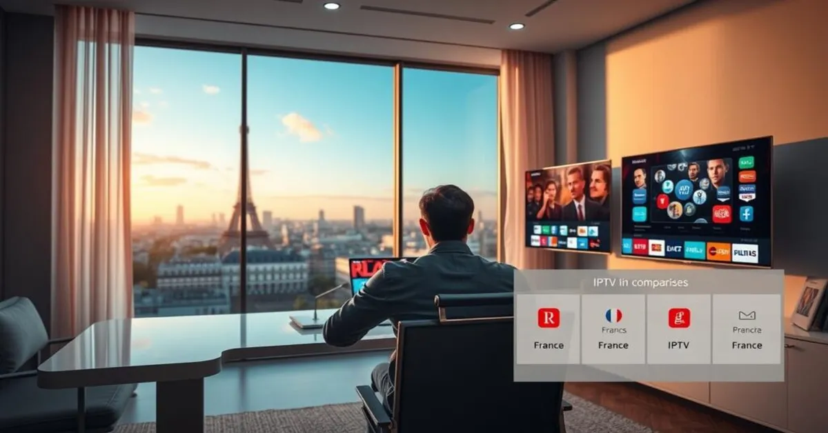 Image representing the topic 'IPTV France: Best Providers and Free Services for 2024'