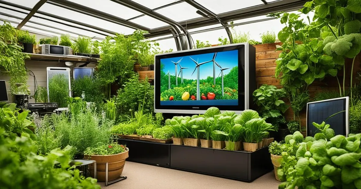 Image representing the topic 'Go Green with Eco-Friendly IPTV Options in Canada'