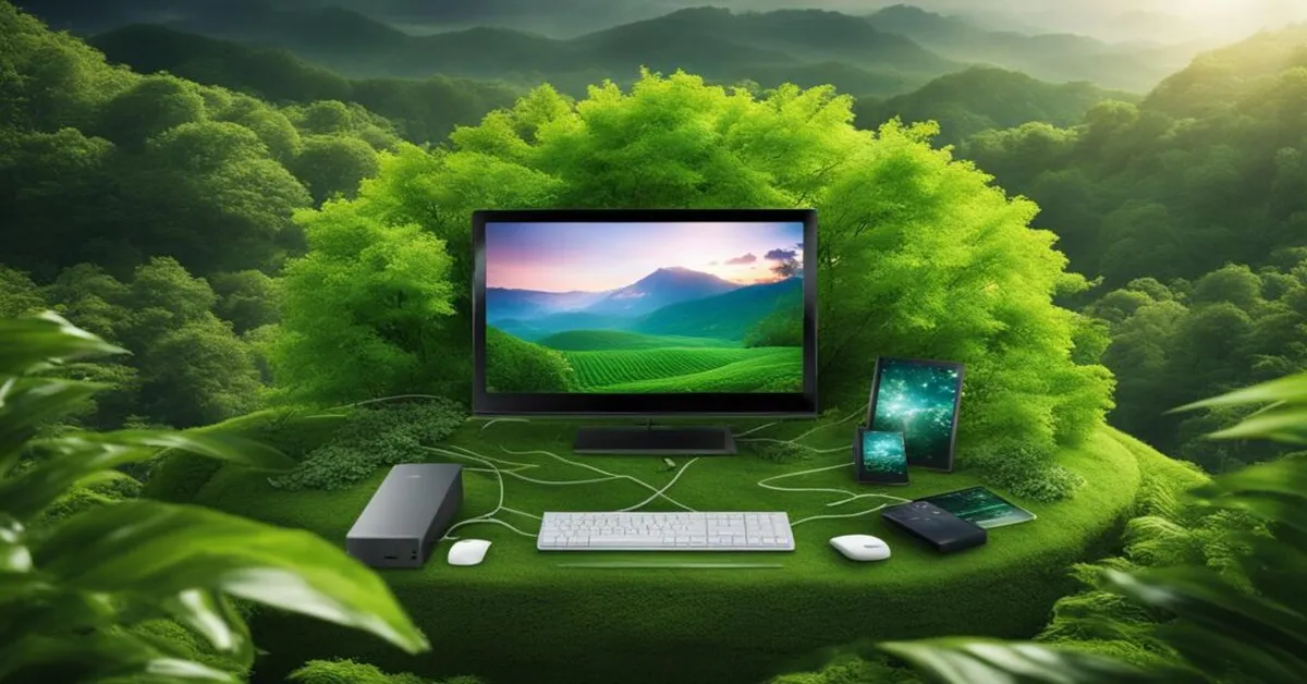 Image representing the topic 'Go Green with Eco-Friendly IPTV Options in Canada'