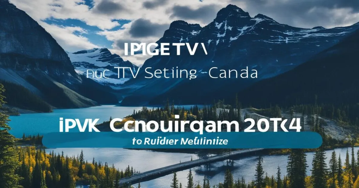 Image representing the topic 'Customize Your IPTV Experience with Advanced Settings in Canada'