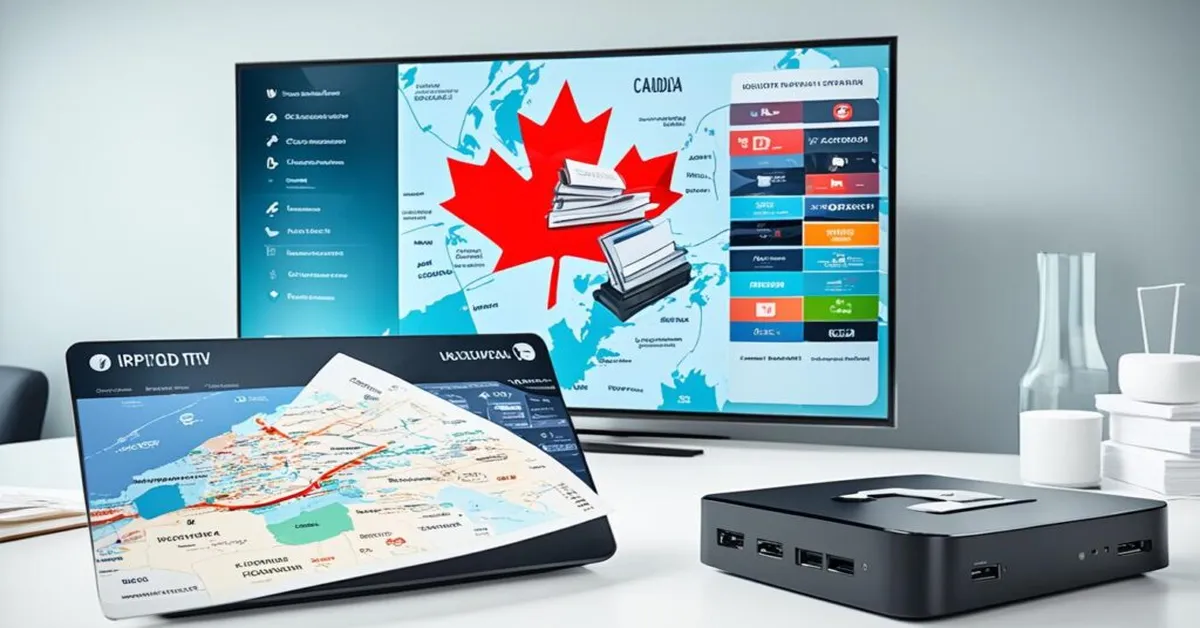 Image representing the topic 'Navigating the Legal Landscape of IPTV Services in Canada'