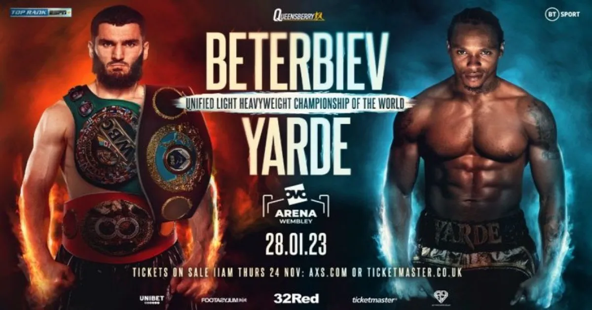 Image representing the topic 'How to Watch Artur Beterbiev vs. Anthony Yarde on FireStick'