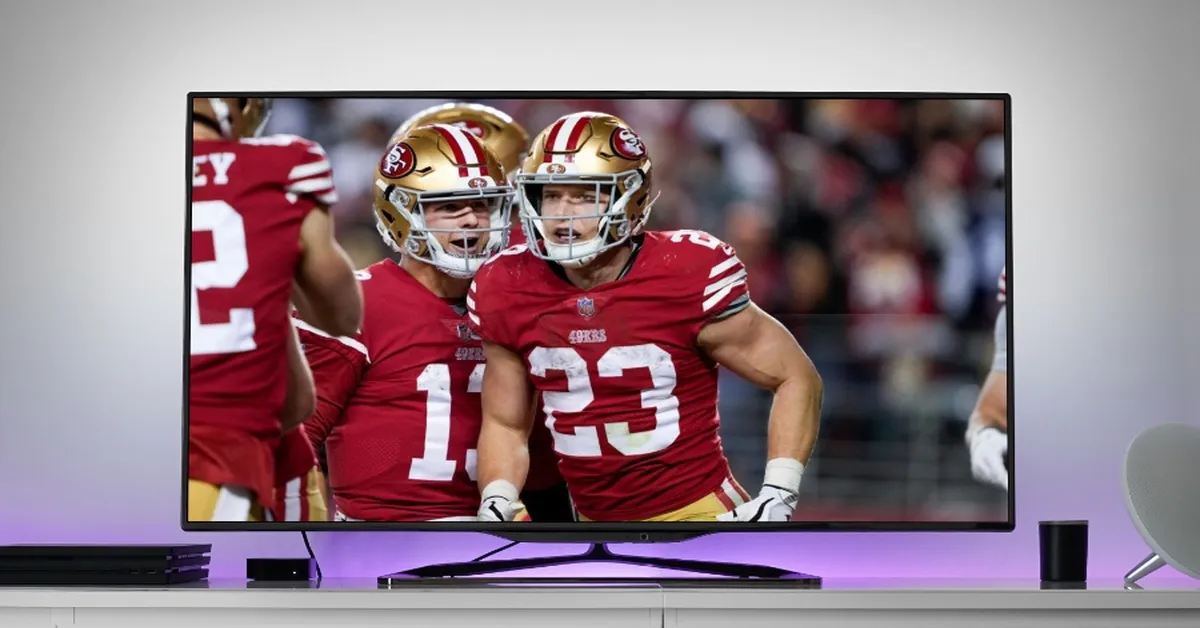 Image representing the topic 'How to Watch San Francisco 49ers vs. Philadelphia Eagles NFC Championship Game on FireStick'