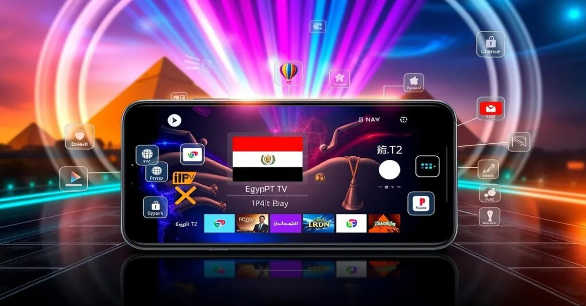 Image representing the topic 'IPTV Egypt: Best Services for Watching Egyptian TV in 2024'