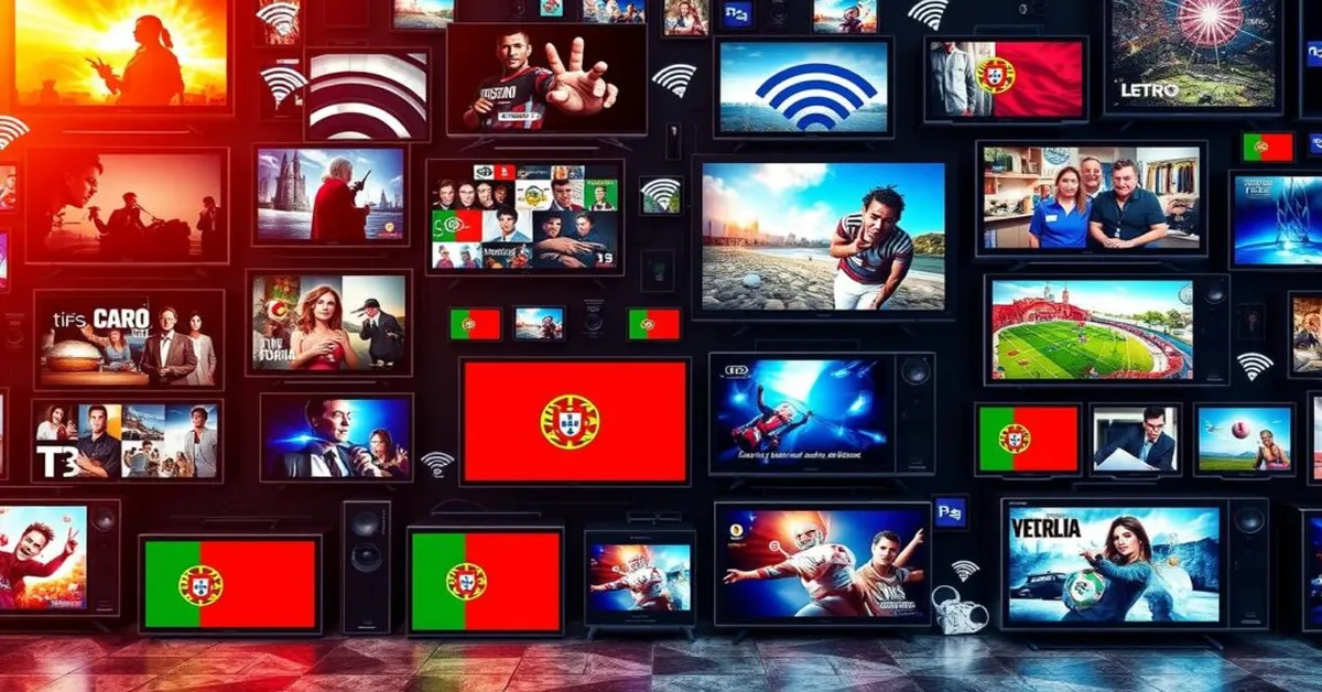 Image representing the topic 'Free IPTV Portugal: Best Free IPTV Services for 2024'