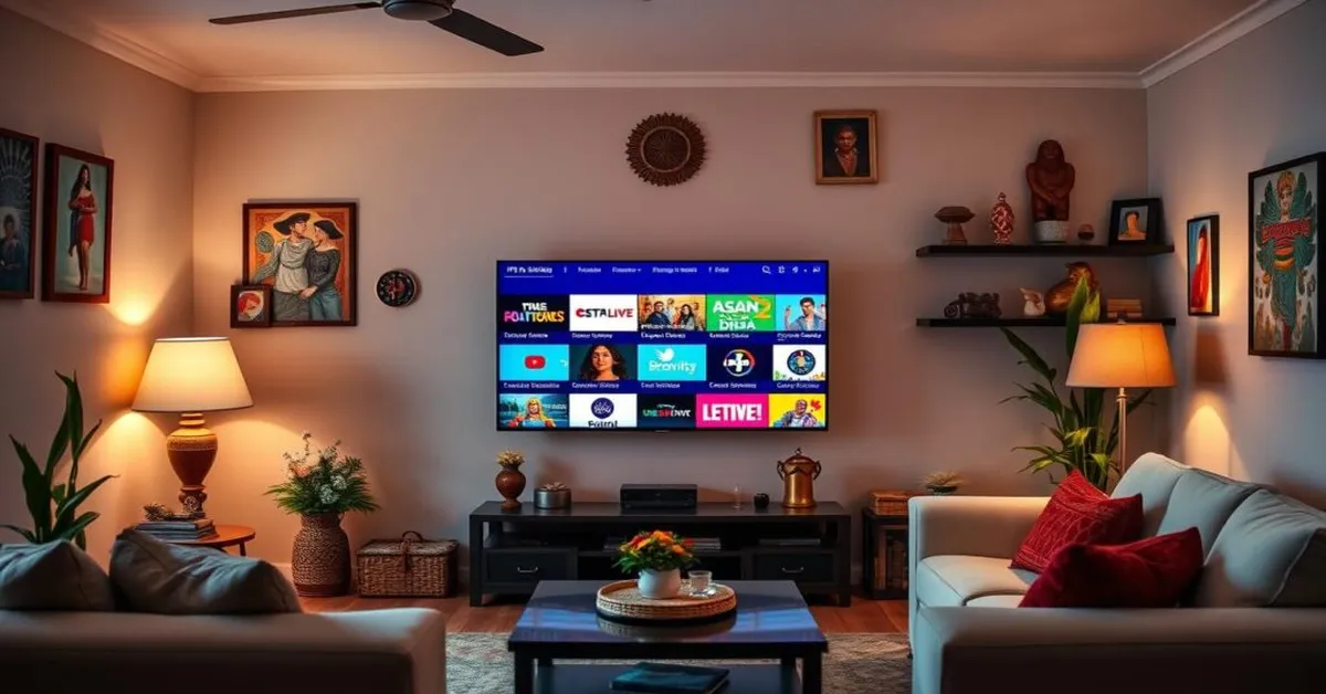 Image representing the topic 'IPTV Latino: Best Services for Watching Spanish TV in 2024'