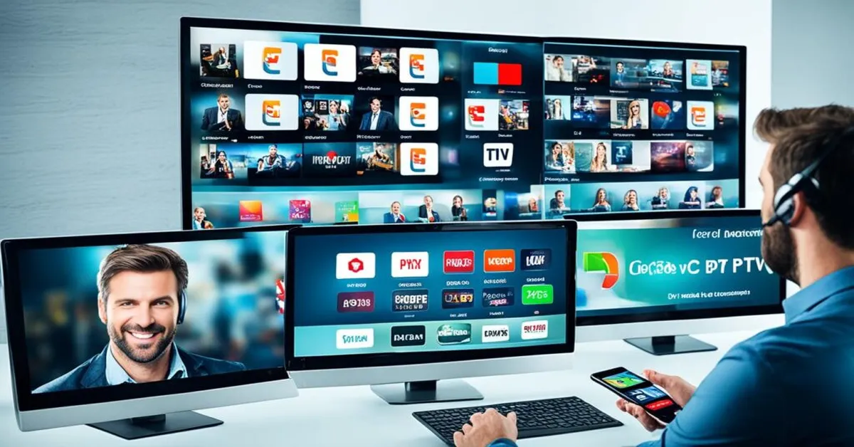 Image representing the topic 'Comprehensive IPTV Solutions for All Users'